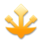 Trident Emblem emoji on LG